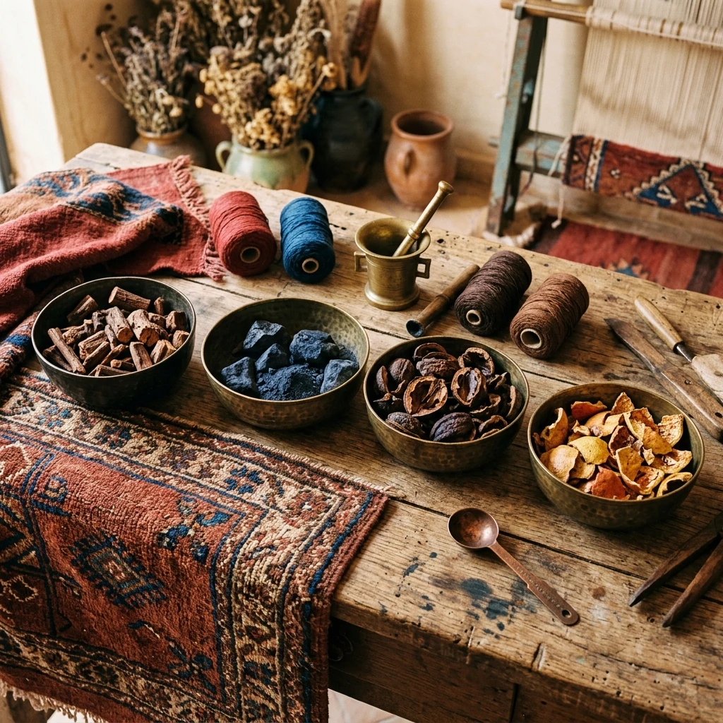 Vegetable and Mineral Natural Dyes