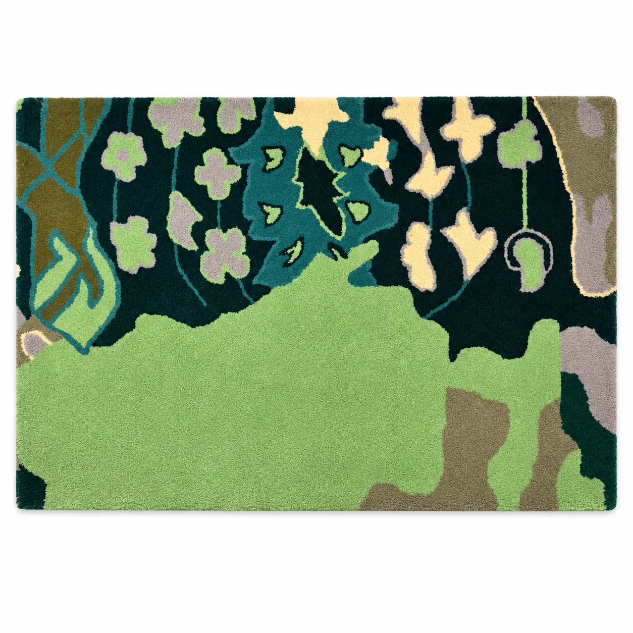 Modern Botanical Designer Rugs